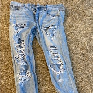 American Eagle Destroyed TomGirl Jeans